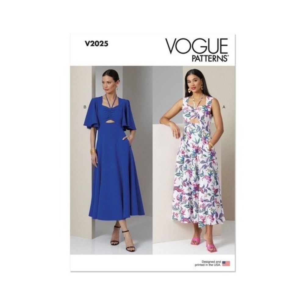 Vogue V2025 Misses Dress Sewing Pattern Sizes 8-16 Modern